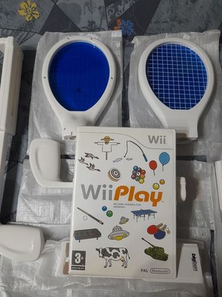 🇪🇦 Juego wii Play + Accesorios 