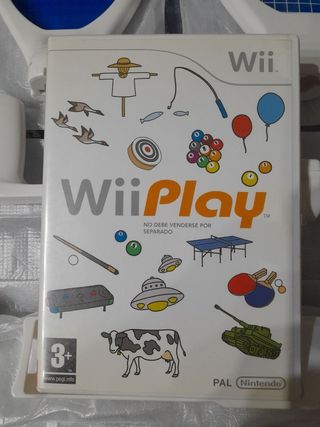 🇪🇦 Juego wii Play + Accesorios 