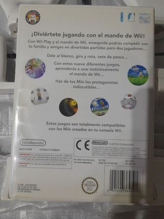 🇪🇦 Juego wii Play + Accesorios 