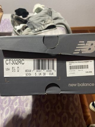 New Balance CT302 - Zapatillas blancas y azules -