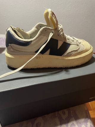 New Balance CT302 - Zapatillas blancas y azules -