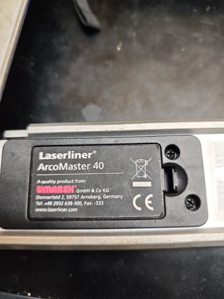 Medidor de ângulos eletrónico digital