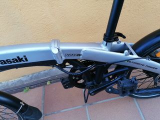 Bicicleta eléctrica plegable Kawasaki