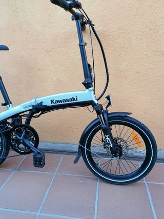 Bicicleta eléctrica plegable Kawasaki