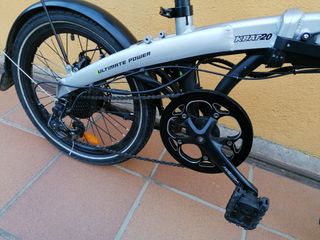 Bicicleta eléctrica plegable Kawasaki