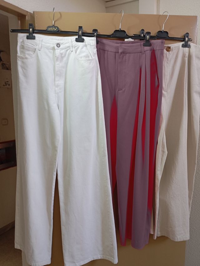 Pantalones campana