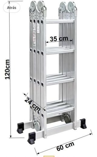 Escalera multiposición aluminio