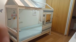 Cama estilo casita