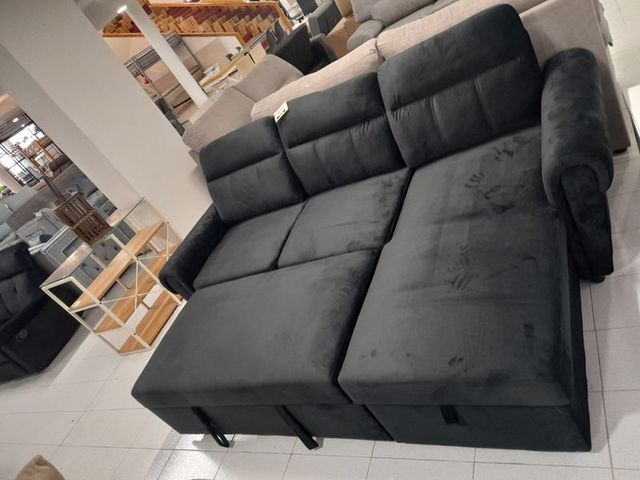 SUPER PRECIO SOFA CHESLONG DENVER TERCIOPELO