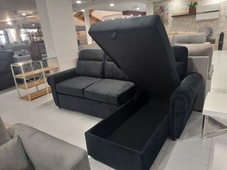 SUPER PRECIO SOFA CHESLONG DENVER TERCIOPELO