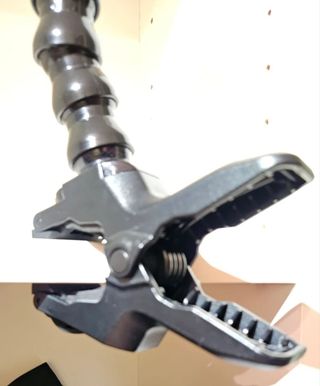 Jaws Soporte de abrazadera y cuello ajustable