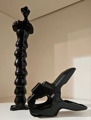 Jaws Soporte de abrazadera y cuello ajustable