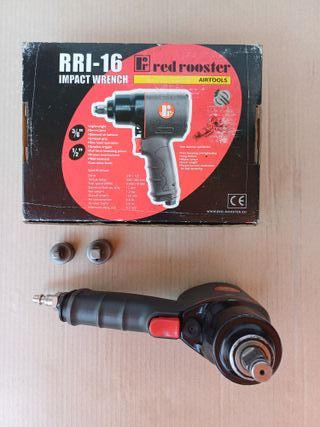 LLAVE de IMPACTO NEUMÁTICA 3/8” + 1/2”