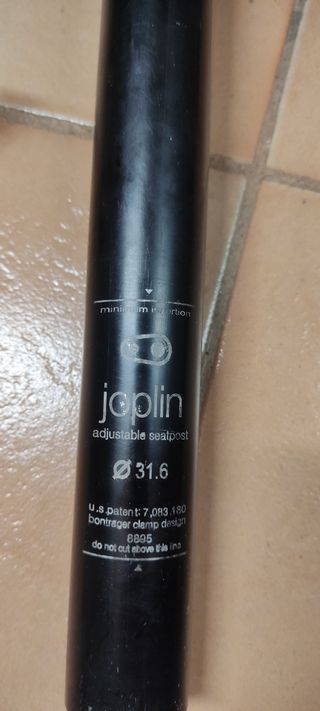 Tija telescópica JOPLIN