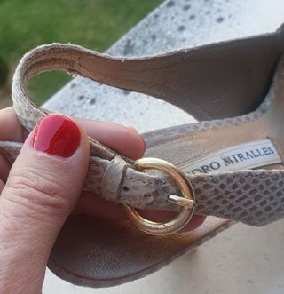 Sandalias Pedro Miralles beige