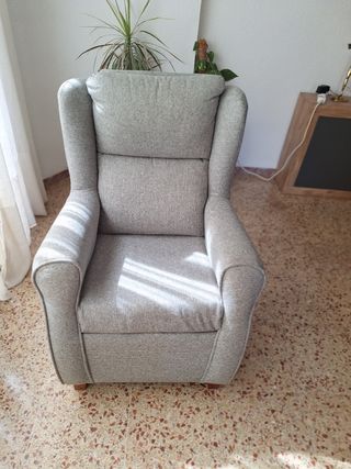 Sillón relax gris - Cómodo