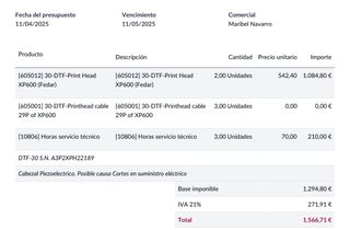 Impresora DTF A3 30 Pro + PC 
