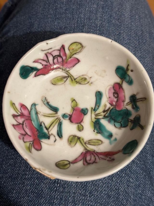 Plato Dinastia Qing - 7cm