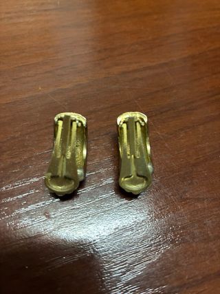 Pendientes dorados aro 90s