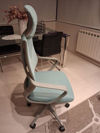 Silla escritorio nueva - Azul turquesa