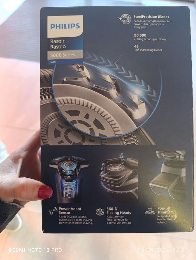 Afeitadora Philips 5000 Series