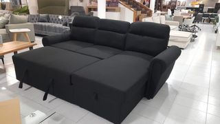 SUPER OFERTA SOFA CAMA TELA NEGRO