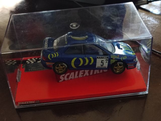 Scalextric Subaru Impreza Sainz