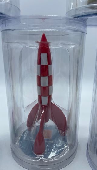 Lote 5 Figuras Tintín Objetivo: La luna