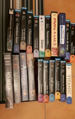 Lote de Cintas VHS - 18 Películas