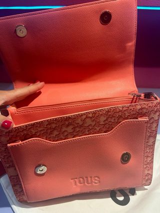 Bolso Tous rosa - bandolera
