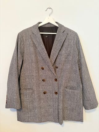  Blazer/Americana de mujer de cuadros