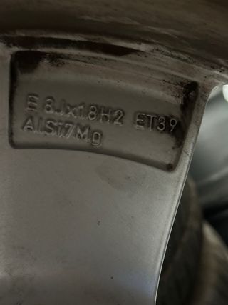 4 Llantas Audi nuevas 235/55R18