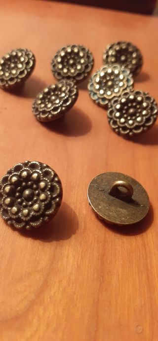 Botones traje fallero