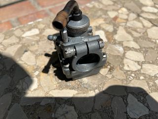 Carburador AMAL Piva M9 motocultor, escape y grifo