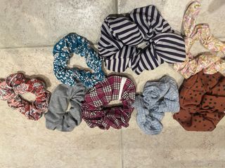 8 gomas para el pelo / variadas