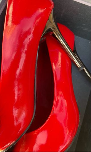Zapatos rojos Florit tacón aguja