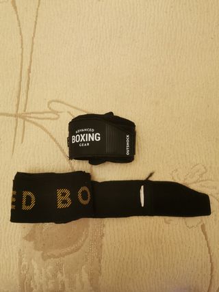 Guantes y bandas boxeo
