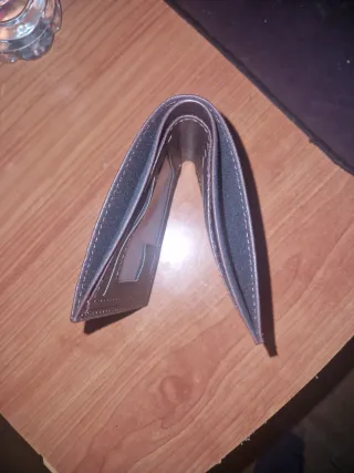 Cartera Marrón de cuero