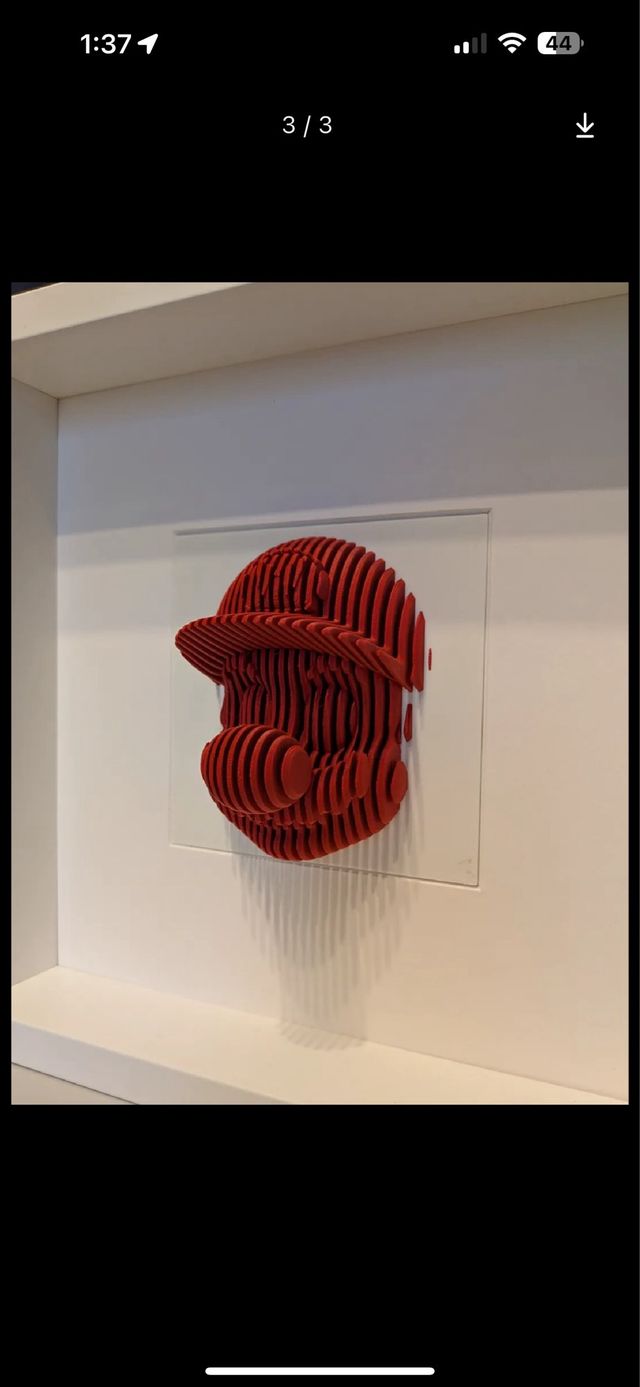 Figura 3D di Mario Bros.