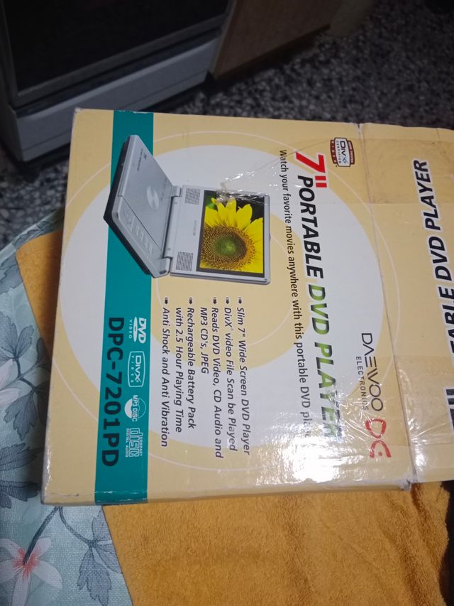 Reproductor DVD Portátil