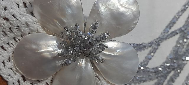 Collana Ottaviani argento e bianco