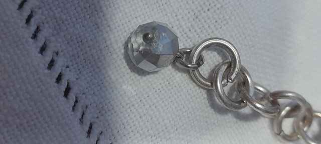 Collana Ottaviani argento e bianco