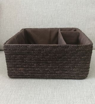 ⚜️ Cesta Fibra Natural-Decoración Organizar