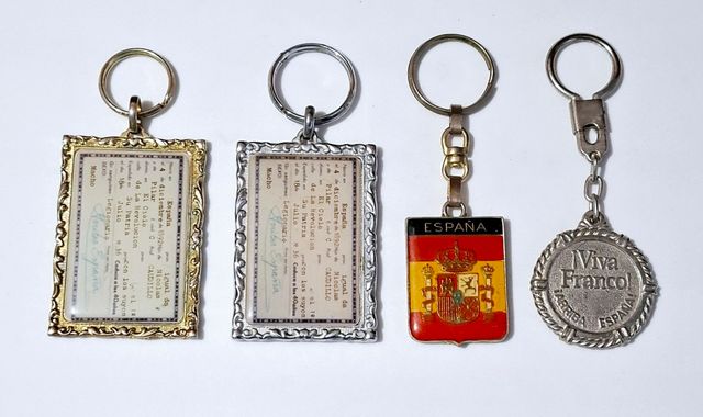 Portachiavi vintage politica Spagna nuova forza