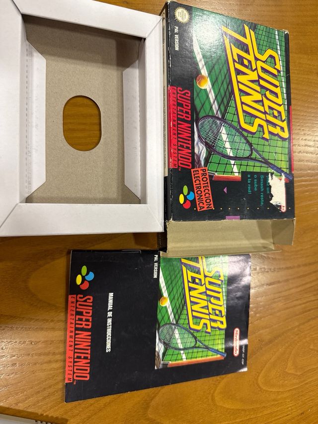 Super Tennis - Super Nintendo PAL
