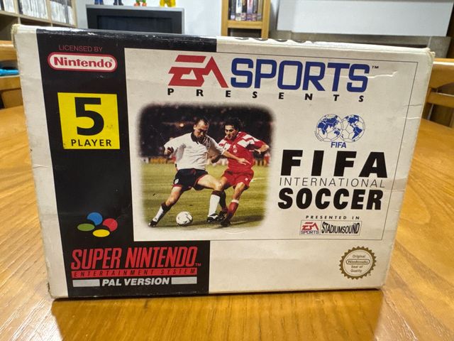 FIFA International Soccer SNES PAL