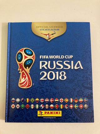 Álbum completo mundial Rusia 2018 tapa dura Panini