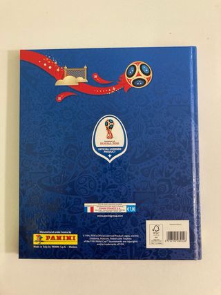 Álbum completo mundial Rusia 2018 tapa dura Panini