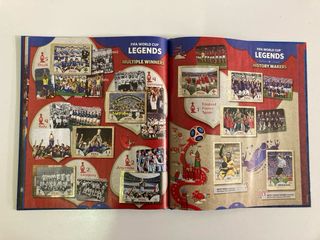 Álbum completo mundial Rusia 2018 tapa dura Panini