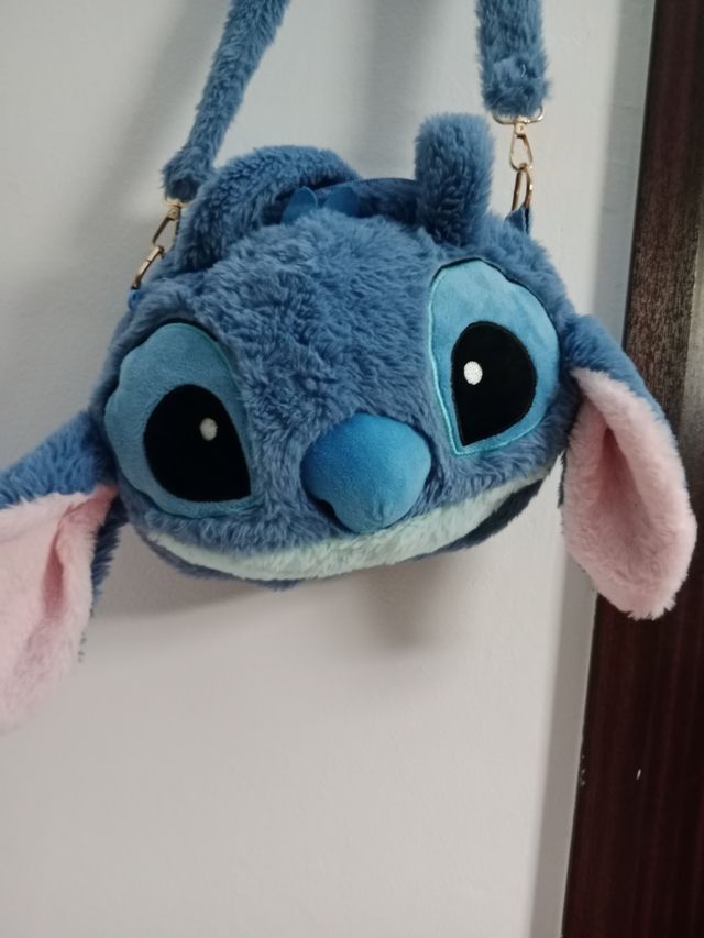 Bolso Stitch de peluche